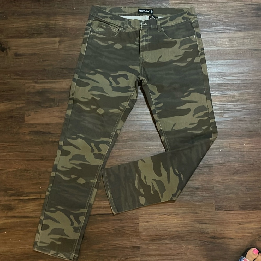 Camo long pants for men